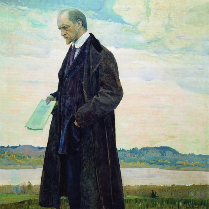 Мыслитель. (Портрет философа И.А. Ильина), 1922