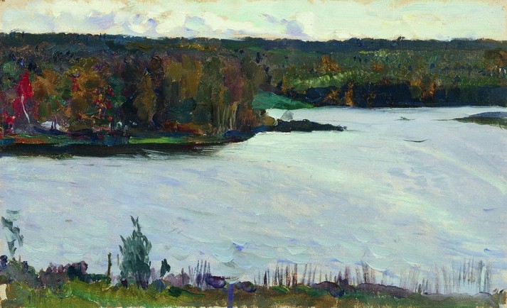 Пейзаж с рекой, 1911