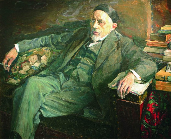 Портрет академика А.Н. Северцова, 1925