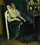 Портрет О.М. Нестеровой - дочери художника