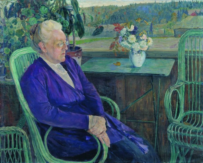 Портрет С.И. Тютчевой, 1928