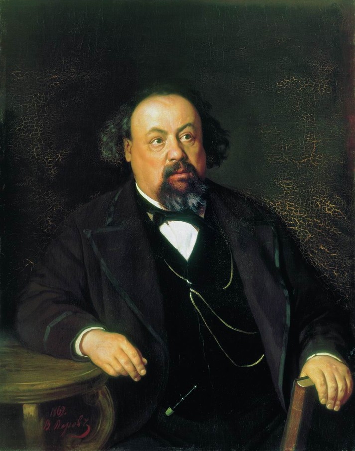 Портрет писателя А.Ф. Писемского, 1869