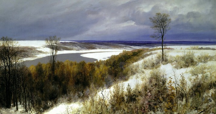Первый снег, 1891