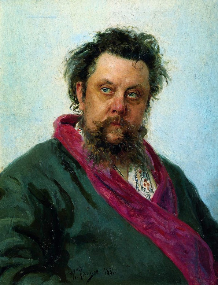 Портрет композитора М.П. Мусоргского, 1881