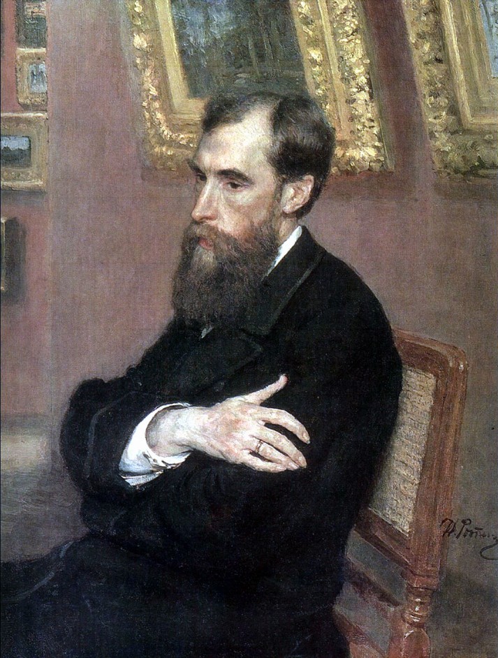 Портрет П.М. Третьякова - основателя Галереи, 1883