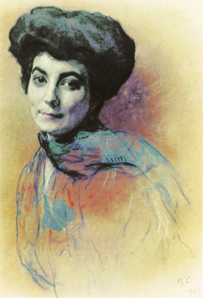 Портрет Е.И. Рерих, 1909