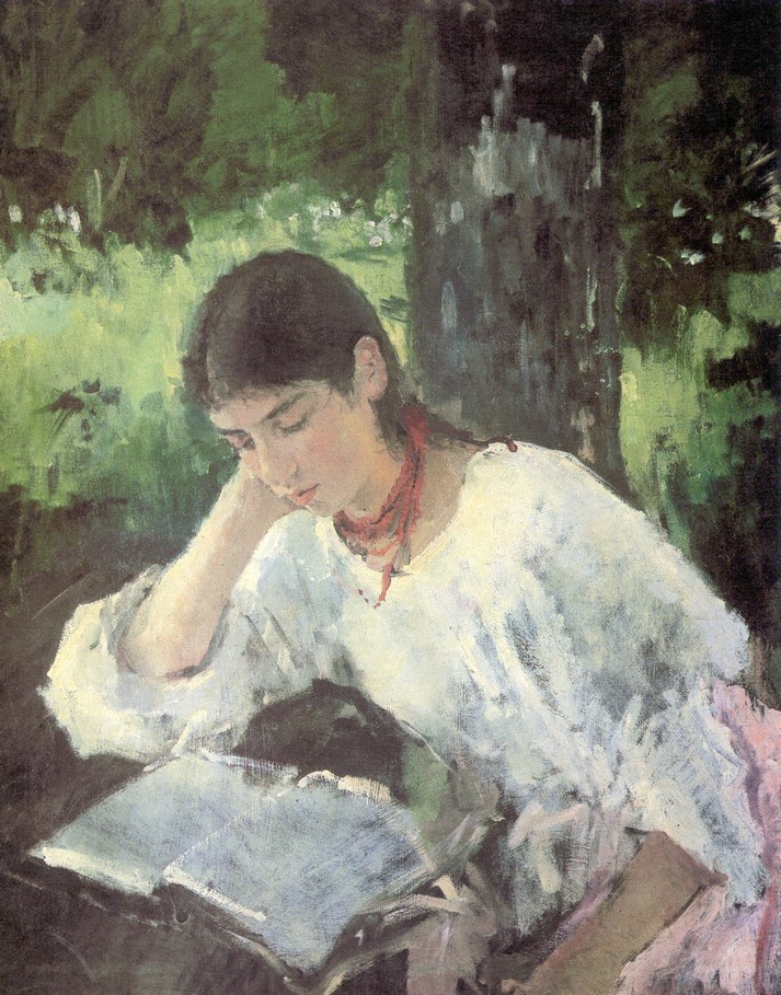Портрет А.Я. Симонович, 1889