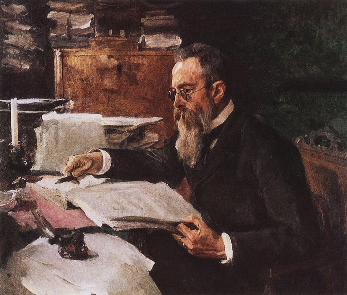 Портрет композитора Н.А. Римского- Корсакова, 1898