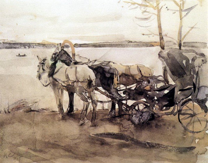 У перевоза, 1905