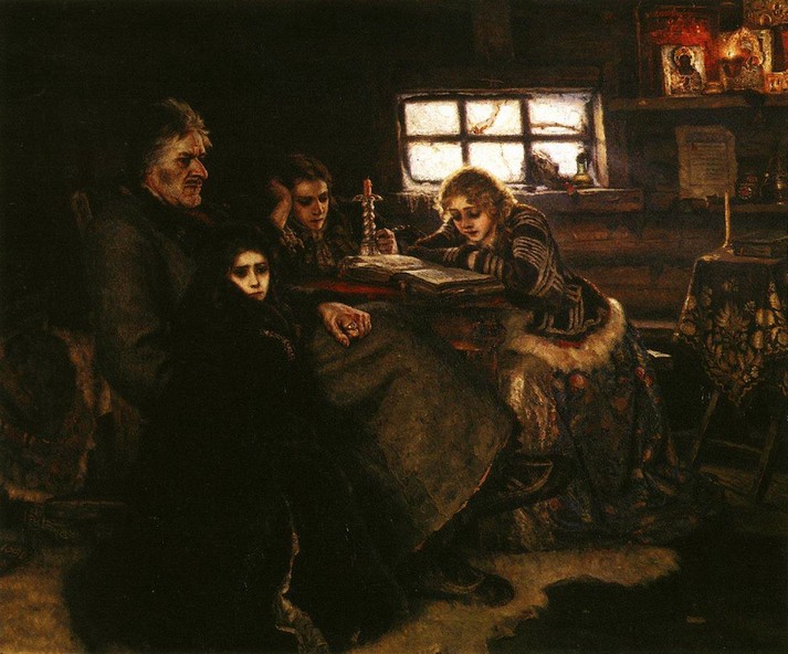 Меншиков в Березове, 1883
