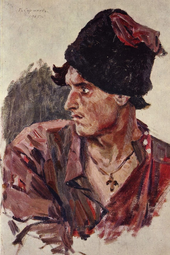 Голова молодого казака, 1905