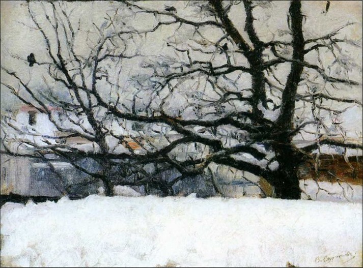 Зима в Москве, 1884-1887