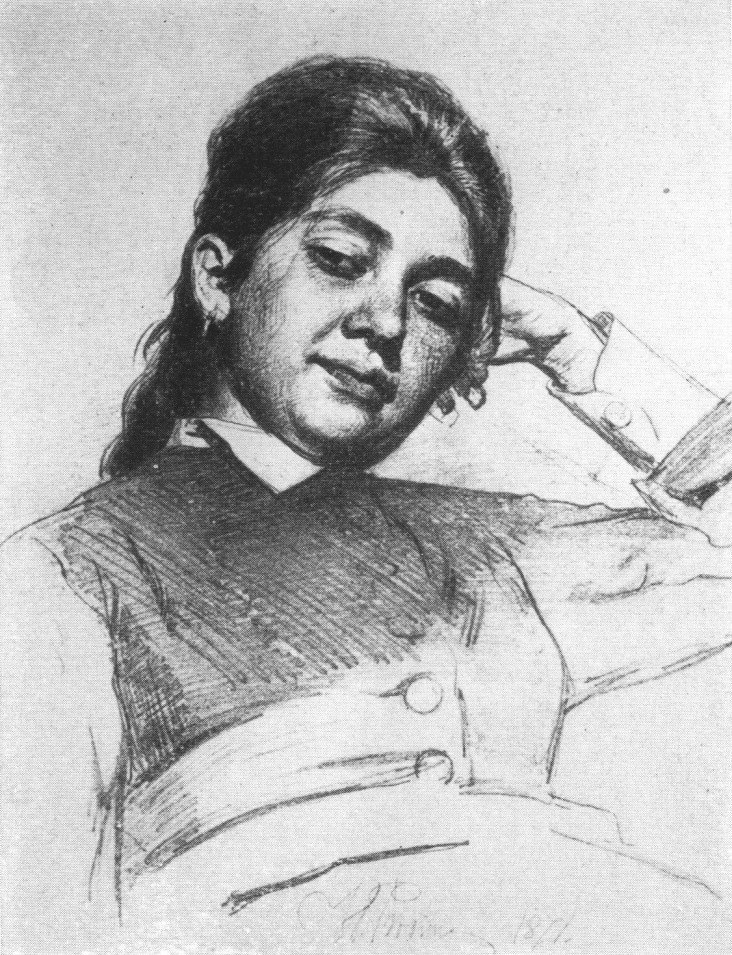 Женский портрет. 1871