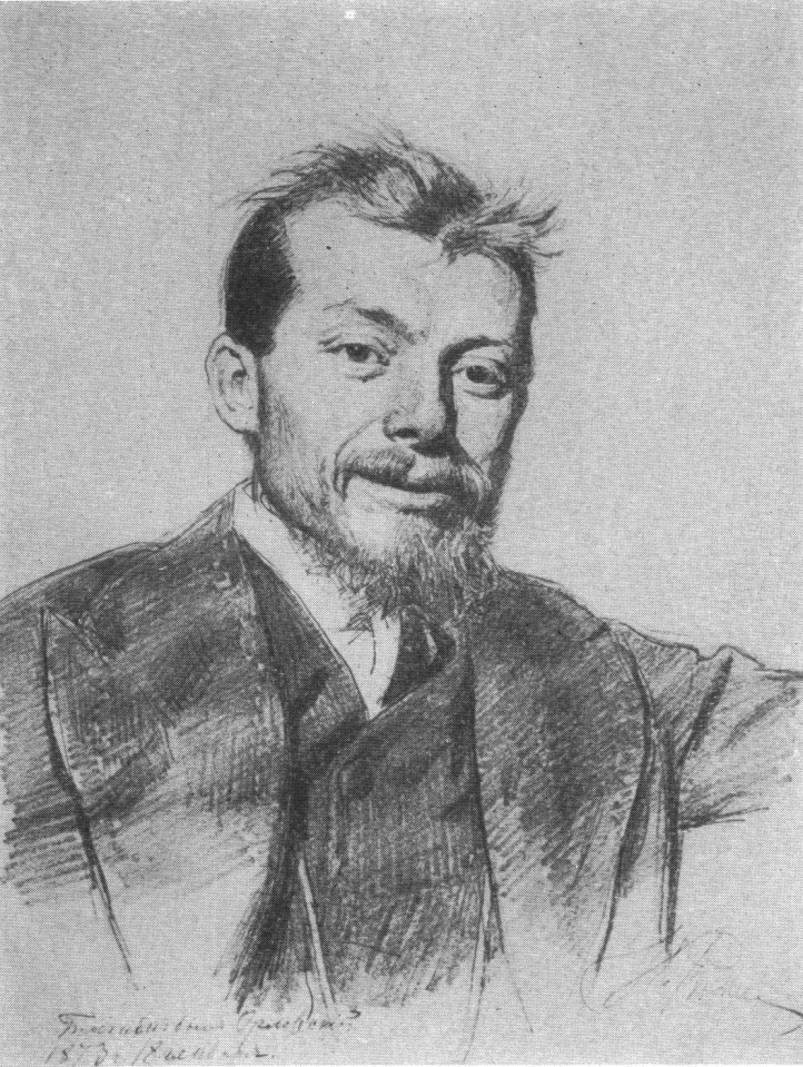 Портрет художника В.Д. Орловского. 1873