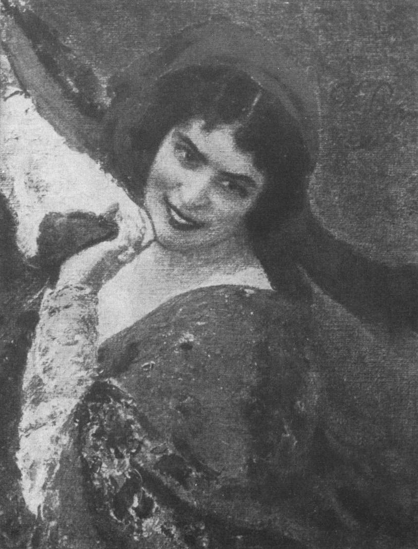 Портрет А.Л. Андреевой-Шкилондзь. 1910