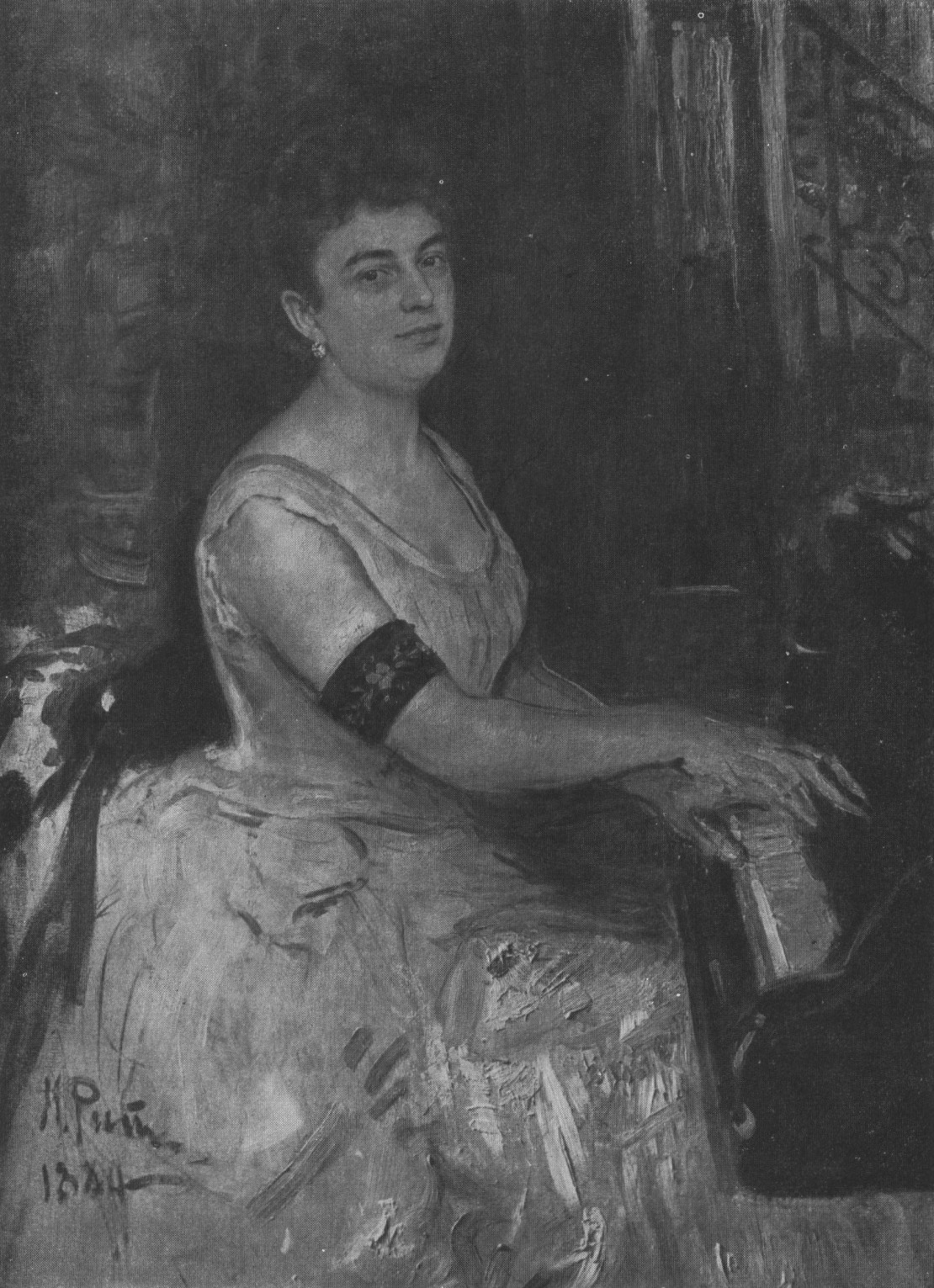 Портрет М.К. Бенуа-Ефрон. 1887