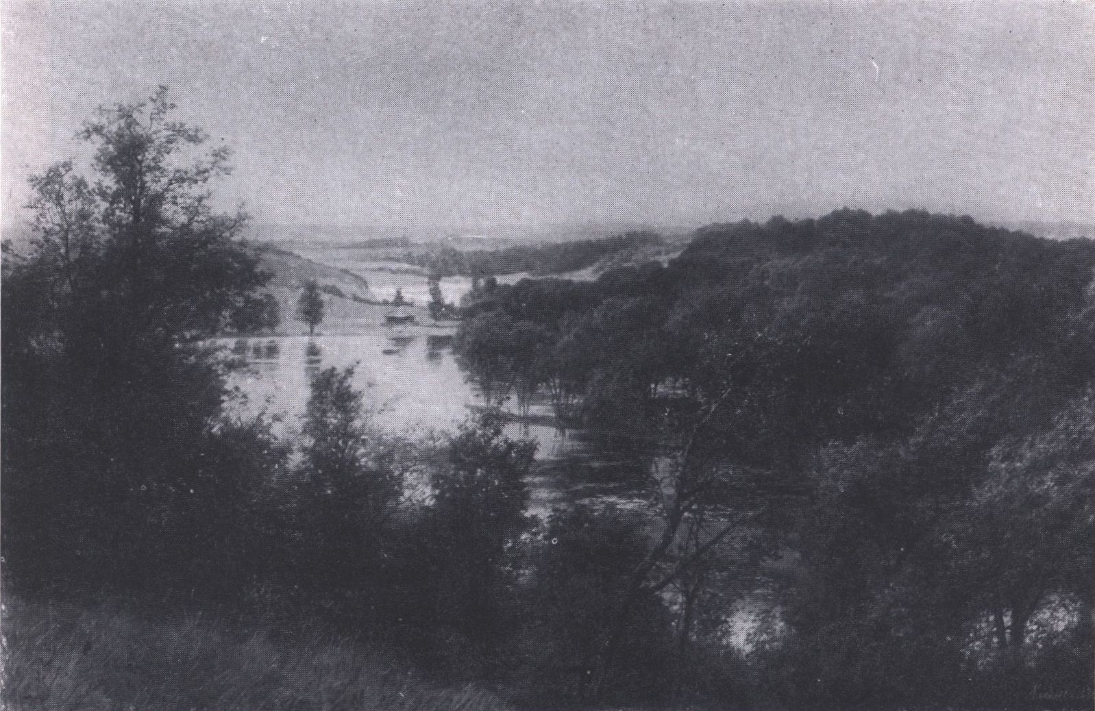 А.А. Киселев. С горы. 1886