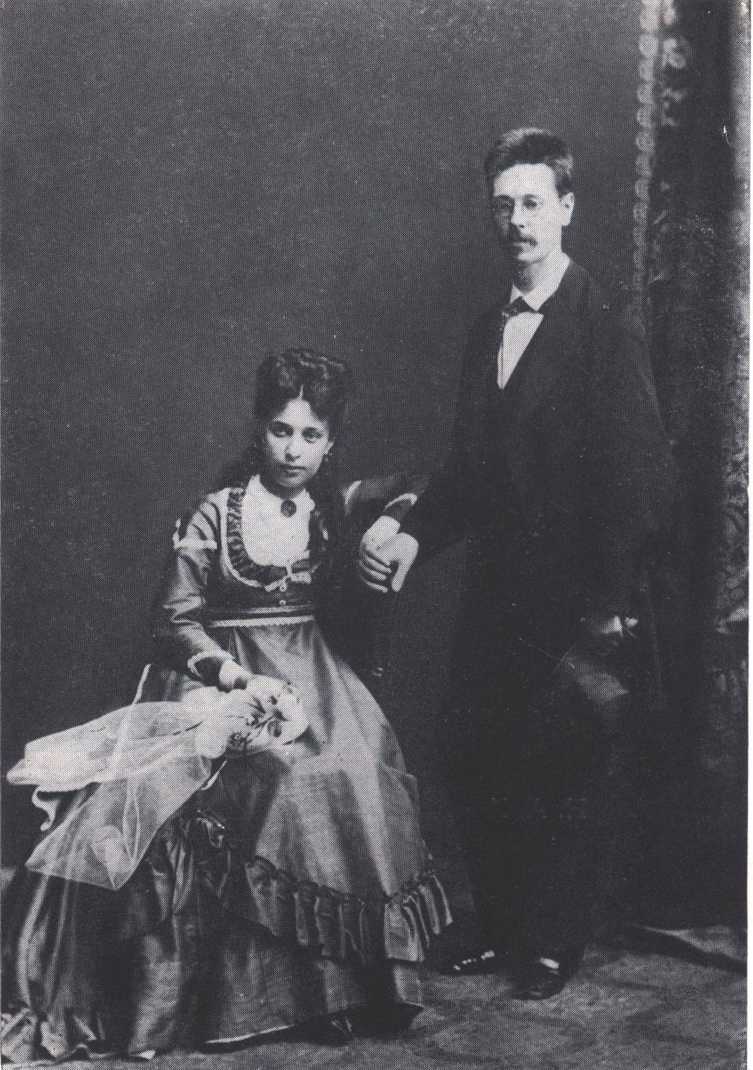 А.А. Киселев и С.М. Киселева. 1860-е гг. Фотография
