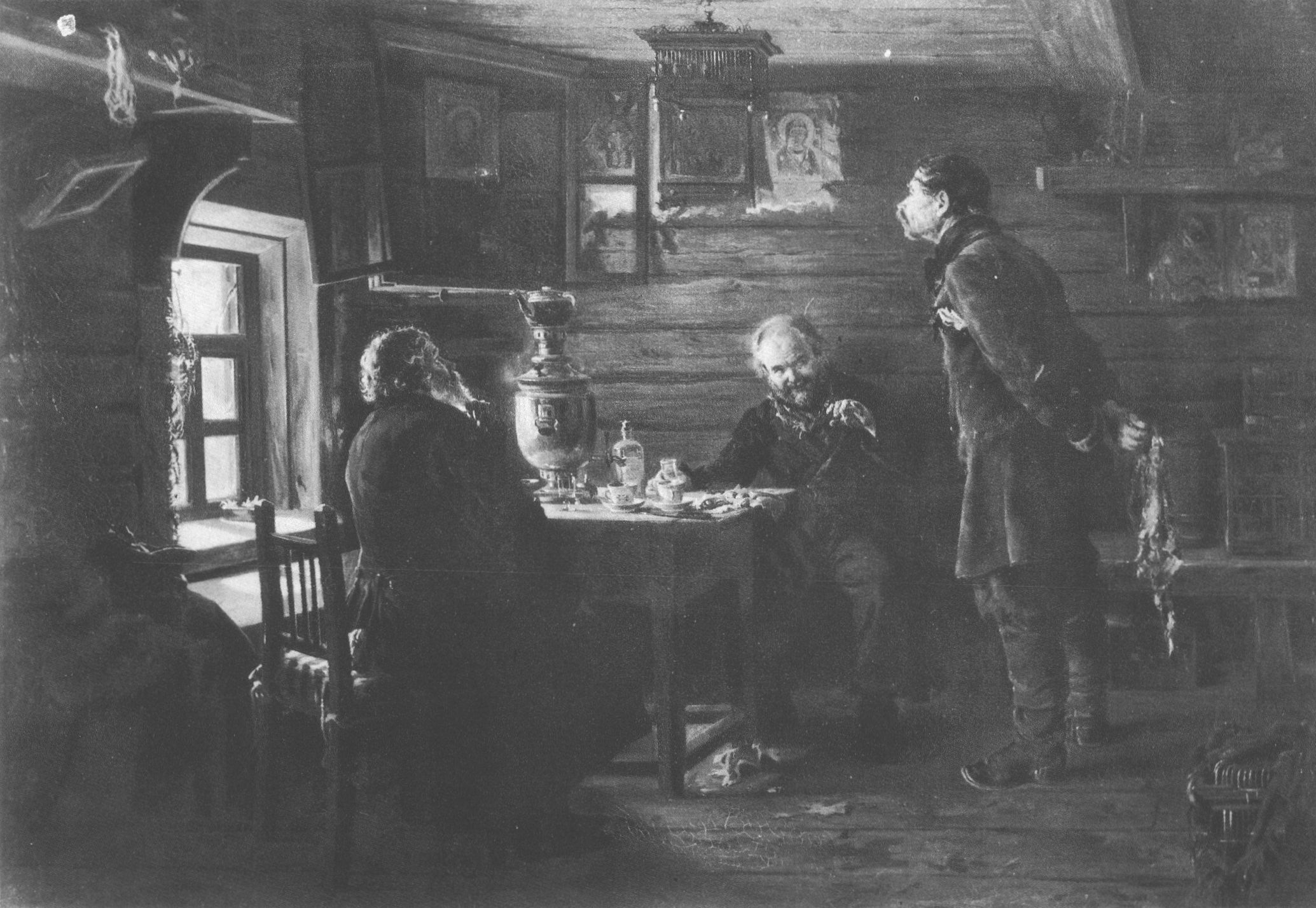 146. Маковский В.Е. Любители соловьев. 1872—1873