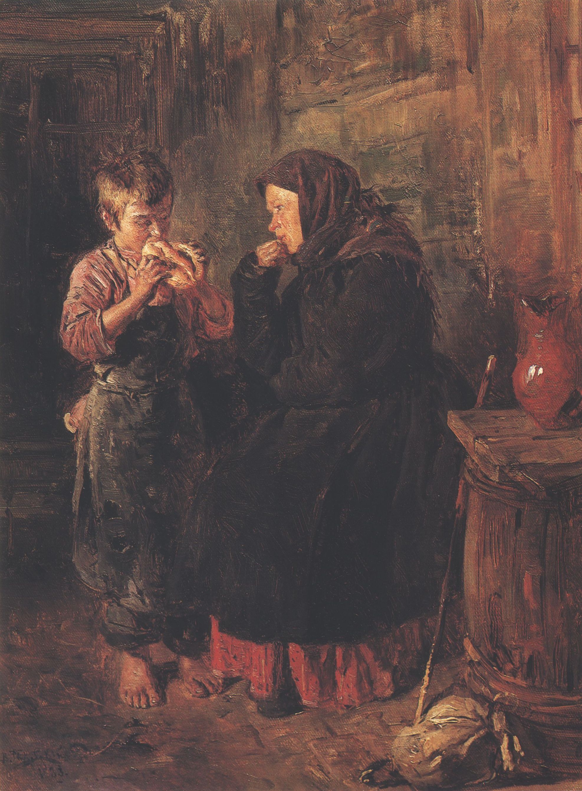 156. Маковский В.Е. Свидание. 1883