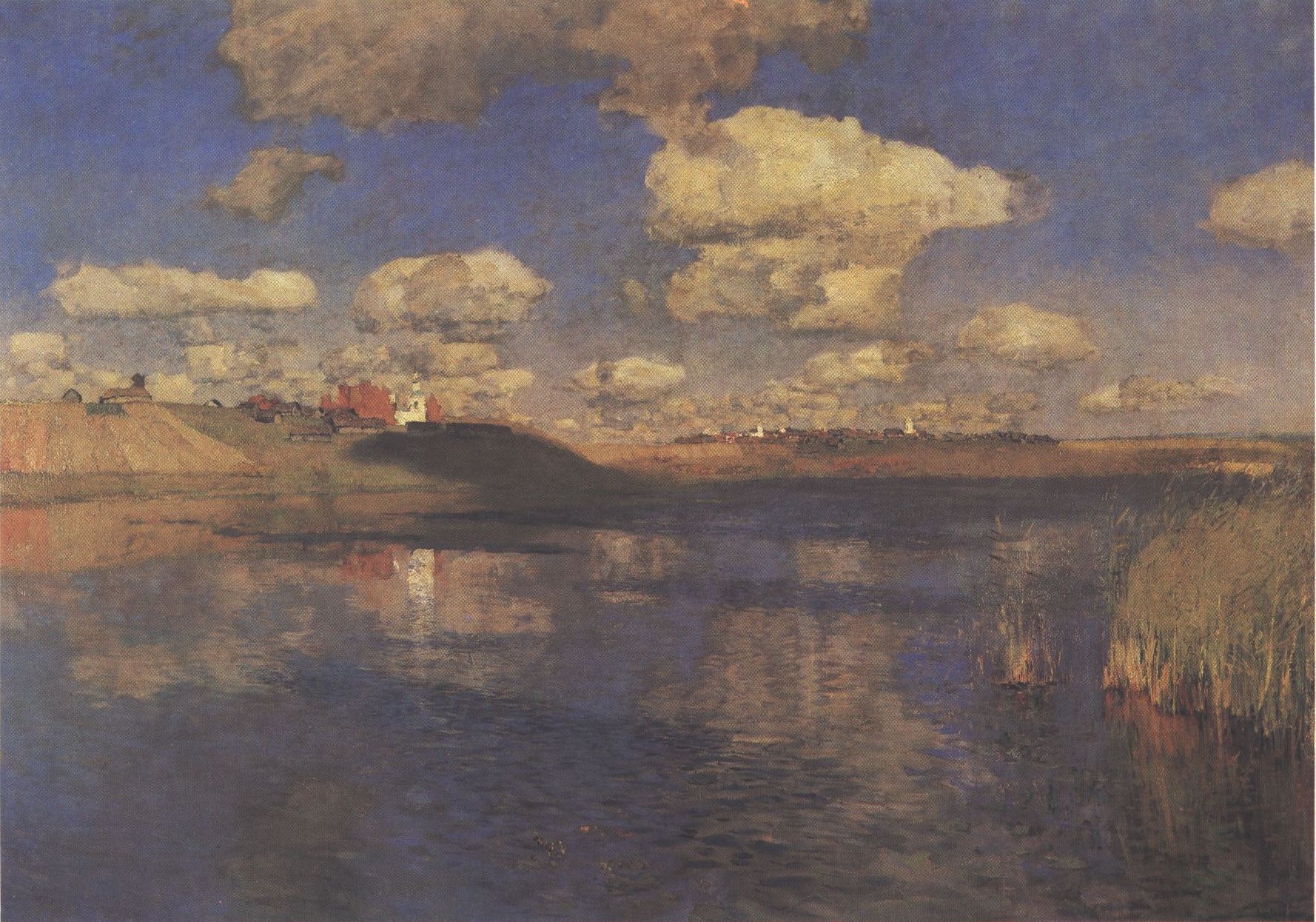 317. Левитан И.И. Озеро. 1899—1900