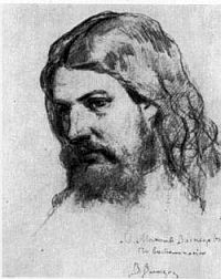 В.М. Васнецов. Портрет отца М.В. Васнецова. Рис. 1870