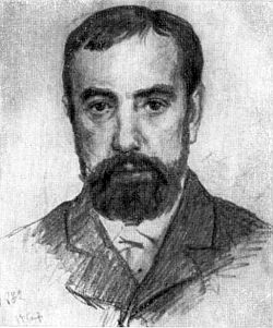 В.М. Васнецов. Портрет В.Д. Поленова. 1882