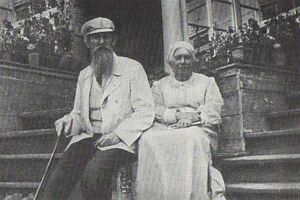 В.М. Васнецов с женой Александрой Владимировной
