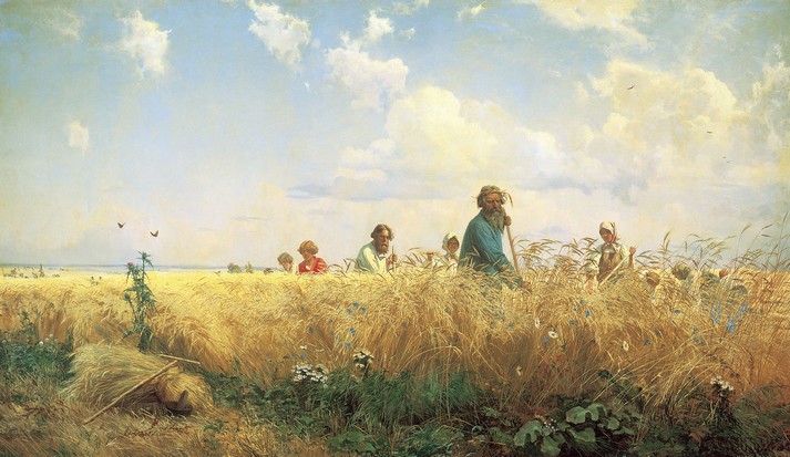 Страдная пора (Косцы), 1887