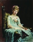 Женский портрет (Е. Д. Боткина)