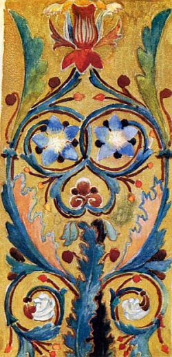 В.М. Васнецов. Декоративный орнамент для Владимирского собора в Киеве
